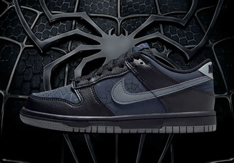 nike spider man dunks|black Spider-Man dunk.